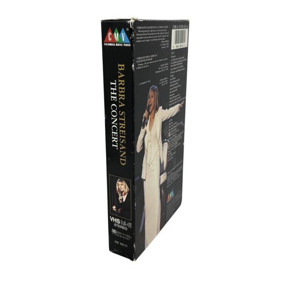 Barbra Streisand - Barbra The Concert VHS 1994 Columbia Music Hi-Fi Stereo - Picture 7 of 11